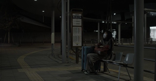 At the Bus Stop Until Dawn