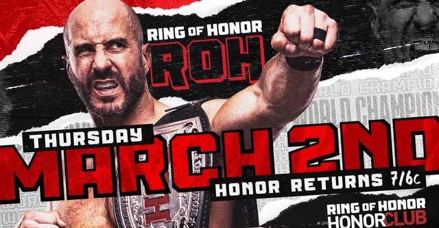 Ring of Honor Wrestling Season episodes streaming online