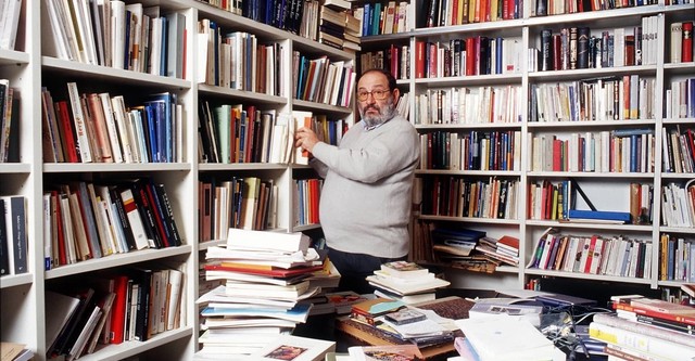UMBERTO ECO - EINE BIBLIOTHEK DER WELT