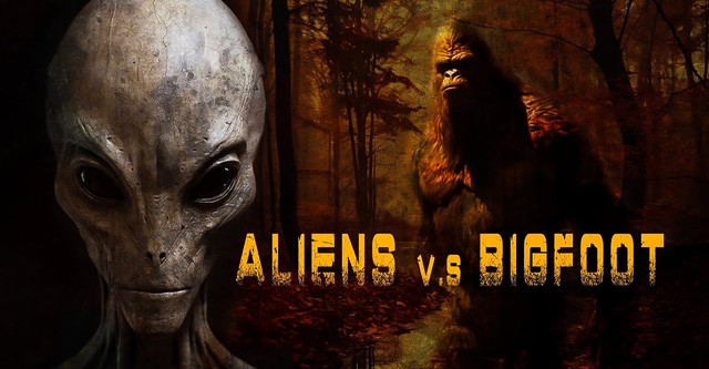 Aliens vs. Bigfoot