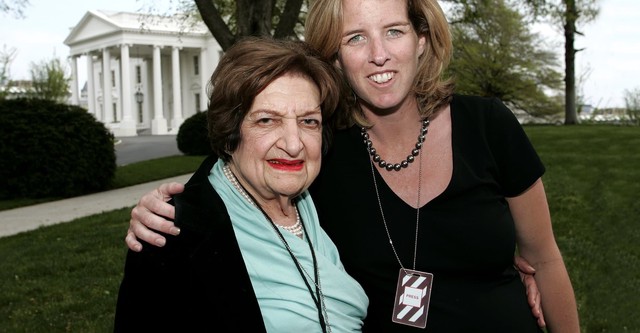 Obrigada, Sr. Presidente: Helen Thomas Direto da Casa Branca