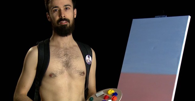 The Shirtless Painter