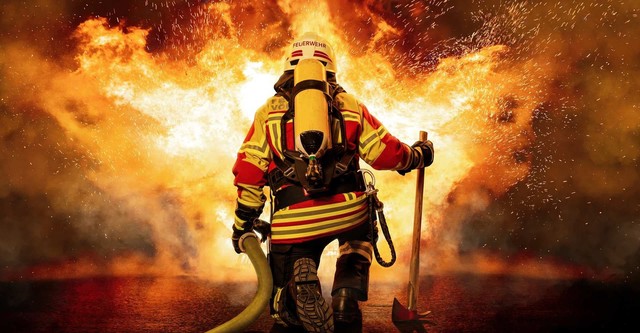 112: Feuerwehr im Einsatz