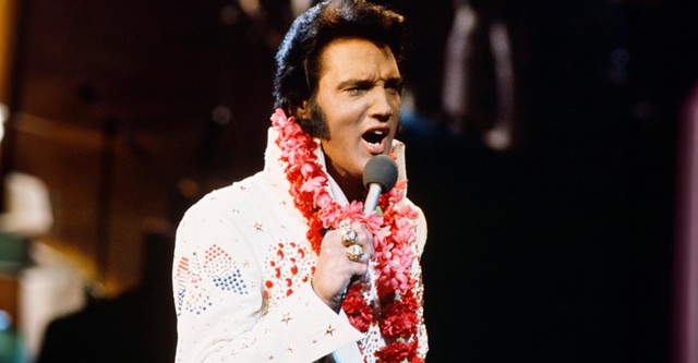 Elvis - inför Hawaiikonserten