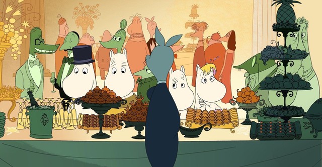 Les Moomins sur la Riviera