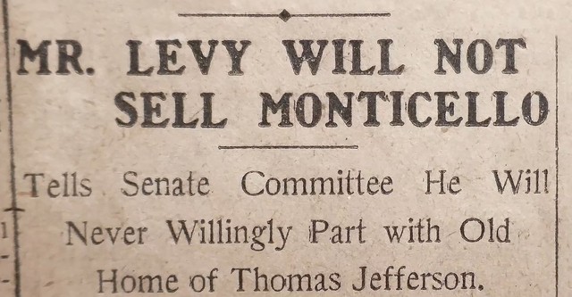 The Levys of Monticello