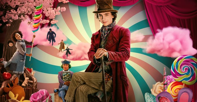 Les affiches personnages de Wonka, avec Timothée Chalamet, Olivia