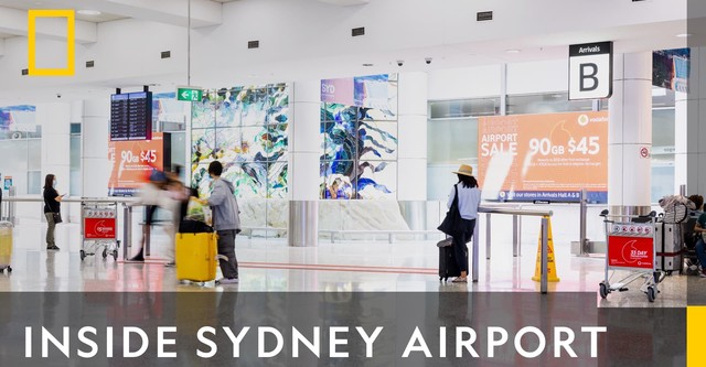 Inside Sydney Airport