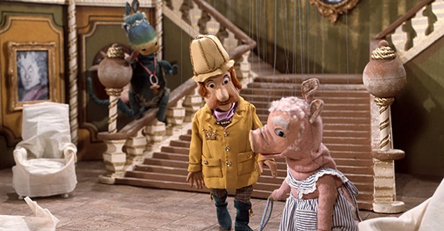 Urmel spielt im Schloss