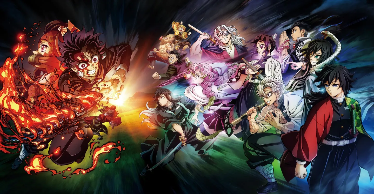Descubre dónde puedes ver todas las temporadas y películas de Guardianes de la Noche: Kimetsu no Yaiba, en orden