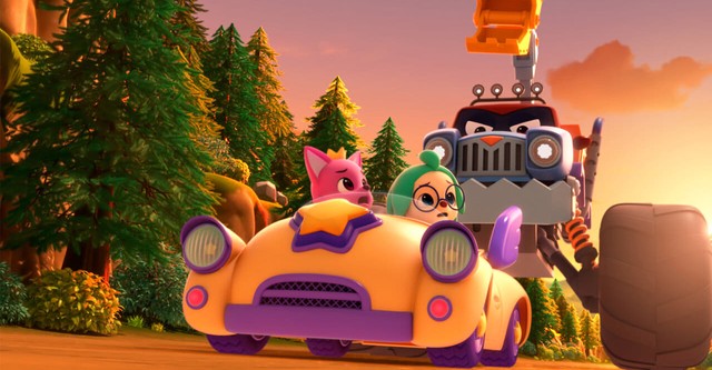 Pinkfong & Hogi Mini-Movie: The Tricky Three Cars