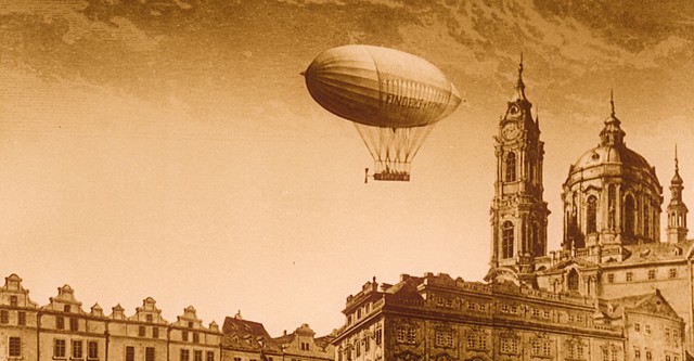 El dirigible robado