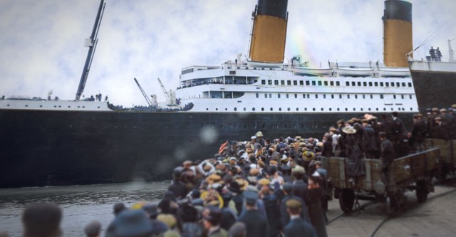 Titanic in Colour