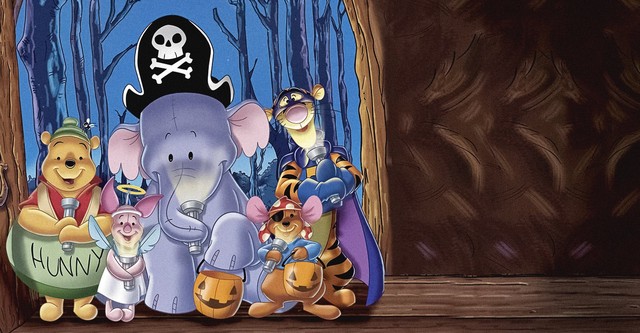 Nalle Puh ja Möhköfantin halloween