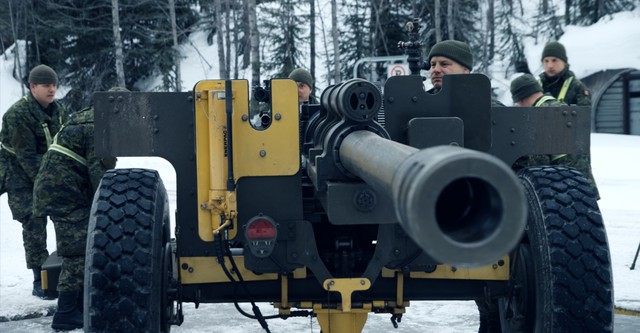 Schneekrieg in den Rocky Mountains