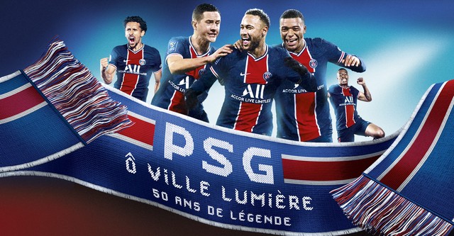 PSG Ô Ville Lumière, 50 Ans De Légende