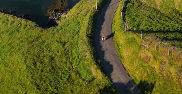 Wolfsbarsch Action am Wild Atlantic Way