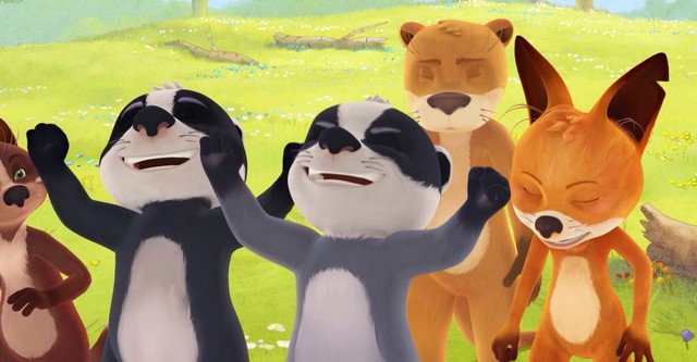 The Fox Badger Family