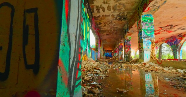 Övergivna byggnader