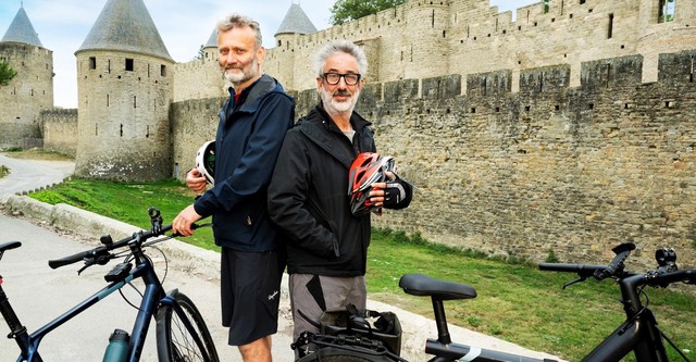 Two Men on a Bike