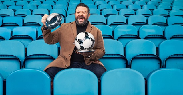 Adam Richman Eats Football