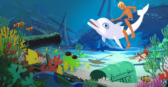 Zoom the White Dolphin