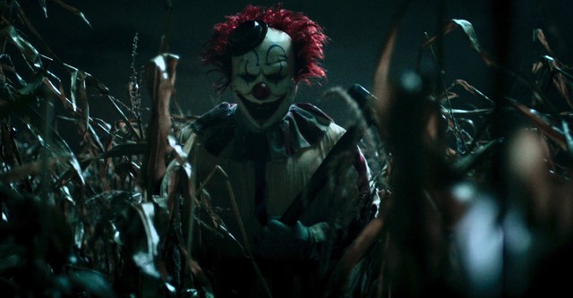 Clown in a Cornfield