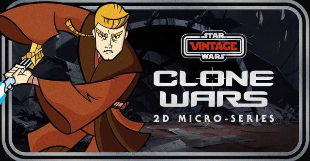 Star Wars Vintage: Clone Wars 2D Micro-Series