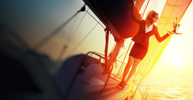 Bajo cubierta en un velero