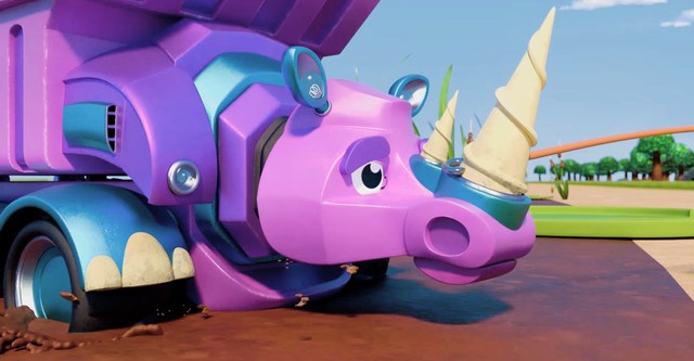 AnimaCars - Caricaturas con camiones & animales