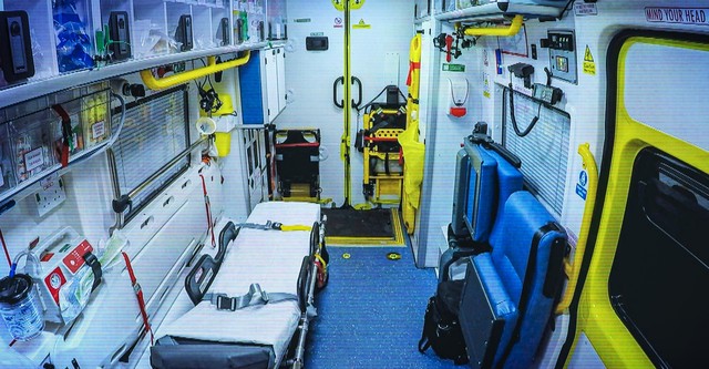 Inside the Ambulance