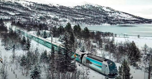 Nordic Train at Christmas