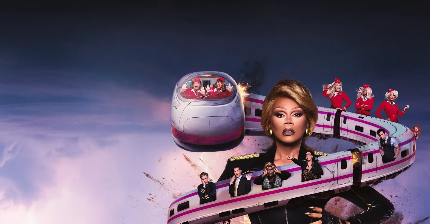 ‘Stop! That! Train!’: El reparto hilarante de la gran comedia tonta del verano de Rupaul