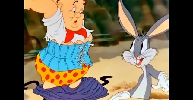 Bugs Bunny et le chasseur d'or