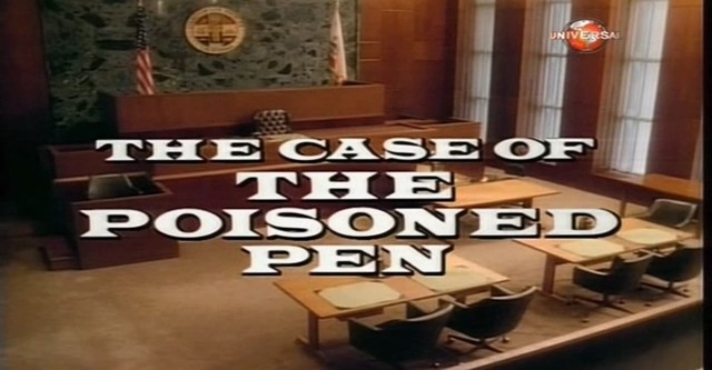 Perry Mason: The Case of the Poisoned Pen