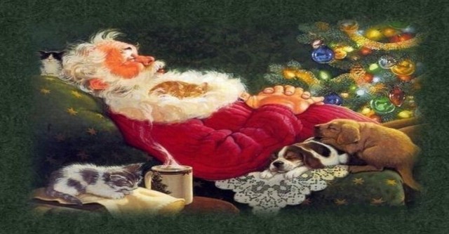 Santa's Christmas Snooze