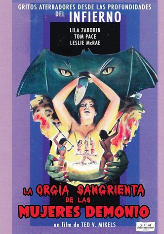 La orgía sangrienta de las mujeres demonio