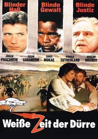 Weiße Zeit der Dürre