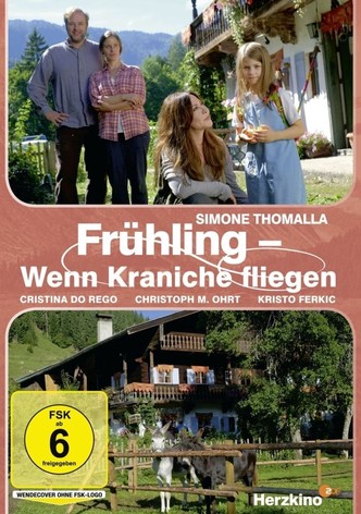 Frühling - Wenn Kraniche fliegen