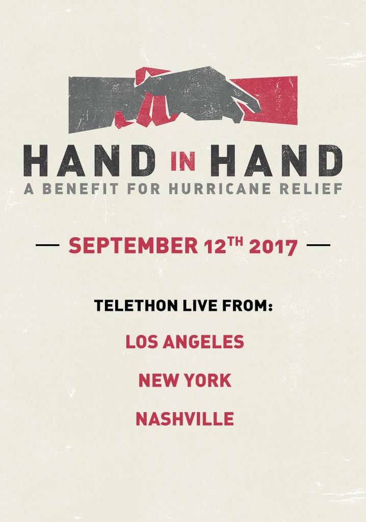 Hand In Hand: A Benefit For Hurricane Relief
