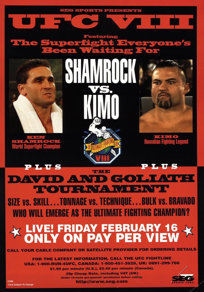 UFC 8: David vs. Goliath