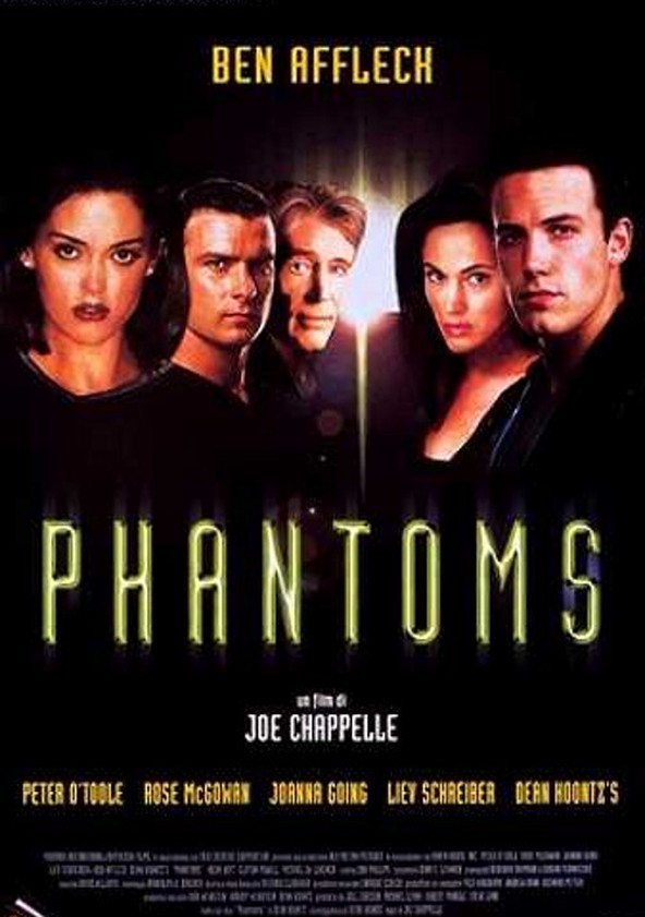 Фантом 1998. Phantoms, 1998. Phantoms 1998 Постер.