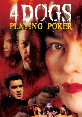 Four Dogs Playing Poker