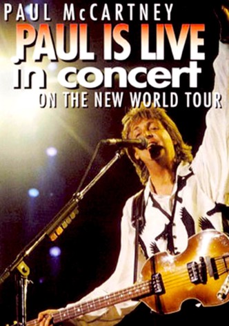 Paul is Live in Concert on The New World Tour