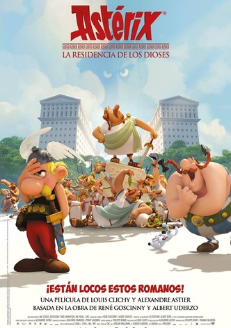 Astérix y la residencia de los dioses