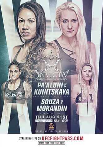 Invicta FC 25: Kunitskaya vs. Pa'aluhi