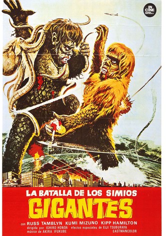 La batalla de los simios gigantes