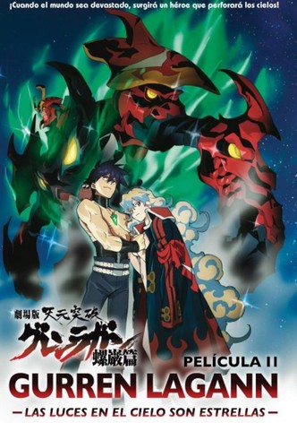 Gurren Lagann: Las luces en el cielo son estrellas