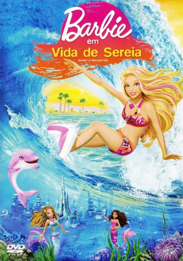 Jogo da barbie sereia com golfinho