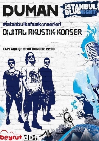 Duman Akustik Dijital Konser Istanbul Blue